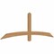 Ekena Millwork Bellingham Timber Gable Bracket, Western Red Cedar, 72"W x 24"H x 1 1/2"D x 3 1/2"F, 8/12 Pitch GBW072X24X0204BEL00SWR - alternate 3